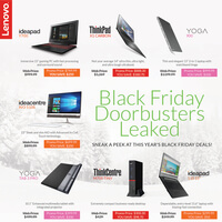 Sneak Peek at Lenovo's 2016 Doorbusters!