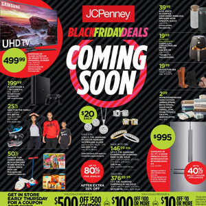 JCPenney's Black Friday Ad Revealed