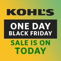 Kohl's One Day Black Friday Sale!