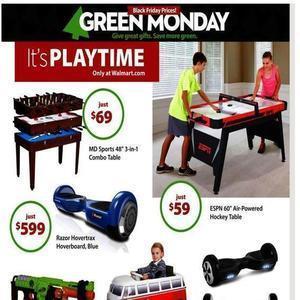 Walmart Green Monday 2015 Ad
