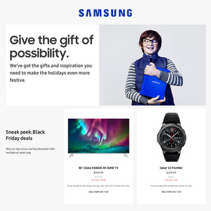 Samsung Black Friday 2016 Ad