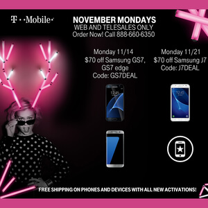 T-Mobile Early Black Friday 2016 Ad