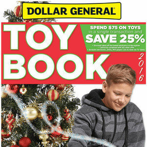 Dollar General 2016 Toy Book 