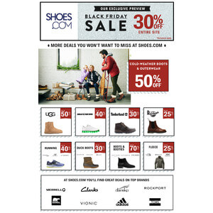 Shoes.com Black Friday 2017 Ad