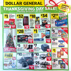 Dollar General Black Friday 2015 Ad 