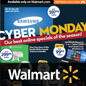Walmart Cyber Monday 2015 Ad