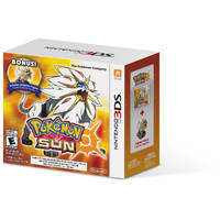 Pokemon Sun + Solgaleo Figure (Nintendo 3DS) Pokemon Sun + Solgaleo Figure (Nintendo 3DS)