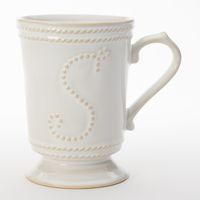 Food Network™ Fontinella 16-oz. White Monogram Mug Food Network™ Fontinella 16-oz. White Monogram Mug