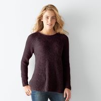 Women's SONOMA Goods for Life™ Wavy Crewneck Sweater Women's SONOMA Goods for Life™ Wavy Crewneck Sweater