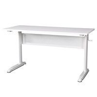 DEVAISE Adjustable Height Standing Desk 55 Inches with Crank Handle / White DEVAISE Adjustable Height Standing Desk 55 Inches with Crank Handle / White