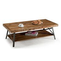 Emerald Chandler Reclaimed-look Wood Cocktail Table Emerald Chandler Reclaimed-look Wood Cocktail Table