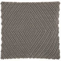 Mina Victory Lifestyle Heavy Loop Diamond Light Grey Throw Pillow by Nourison (20 x 20-inch) Mina Victory Lifestyle Heavy Loop Diamond Light Grey Throw Pillow by Nourison (20 x 20-inch)