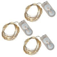 Battery Powered Mini LED String Lights - White Battery Powered Mini LED String Lights - White