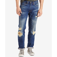 Levi's Men's 514 Straight Fit Ripped Jeans Levi's Men's 514 Straight Fit Ripped Jeans