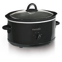 Crock-Pot 7-Quart Manual Slow Cooker, Black SCV700-B2 Crock-Pot 7-Quart Manual Slow Cooker, Black SCV700-B2