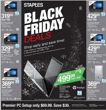 staples black fri ad