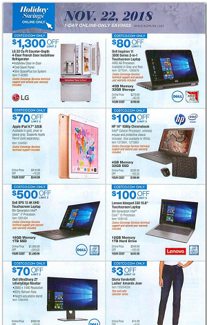 costco black friday ad 2018