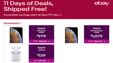 Article - eBay 11 Days of Deals Sale is Live