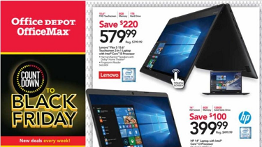 Article - Office Depot/Office Max Release Countdown To Black Friday Deals