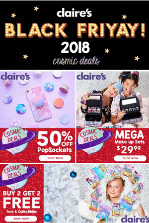 claires black friday 2018 ad
