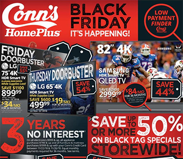 conns homeplus black friday ad