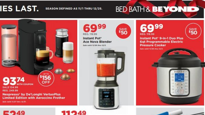 Article - Bed Bath & Beyond 2019 Black Friday Ad Live Now