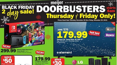 Article - Meijer 2019 Black Friday Ad Drops