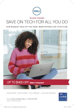 Dell Black Friday ad page