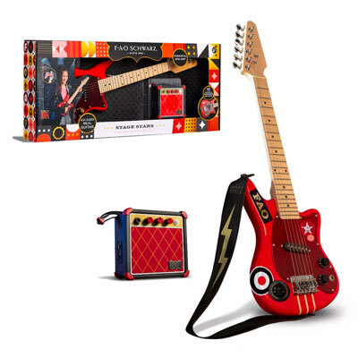 FAO Schwarz Guitar and Amp