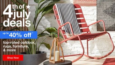 Overstock Is Kicking Off Fourth of July Celebrations Early With a Major Sale