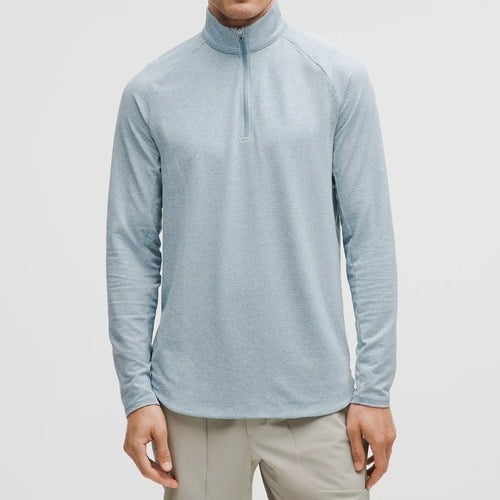 lululemon Drysense Half Zip pullover