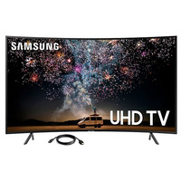 $499 Samsung 55" Curved 4K UHD HDR Smart TV