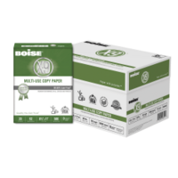 Boise X-9 Multi-Use Copy Paper, 8 1/2" x 11", Ream Of 500 Sheets