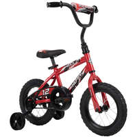 Huffy 12" Rock It Boys' Bike for Kids, Crimson Red