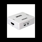 QVS HRCA-AS-R HDMI to Composite Video & Stereo Audio Converter