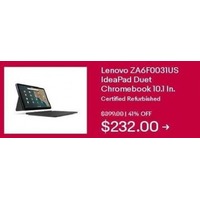 Lenovo ZA6F0031US IdeaPad Duet Chromebook Refurb