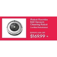 iRobot Roomba 860 Vaccum Cleaning Robot Refurb