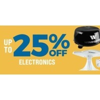 Up to 25% Off Electronics