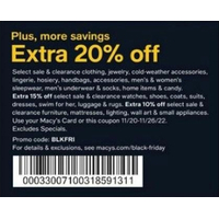 Extra 20% Off Select Sales & Clearance Clothing, Jewelry and More