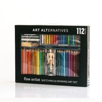 Art Alternatives, Sketching & Drawing Art Set, Fine Artist, 112 Pieces