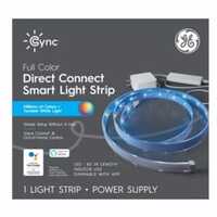 Cync Smart LED Light Strip, Dimmable, Millions of Colors, 80-In. Long