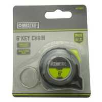 Key Chain Tape Measure, 6-Ft.