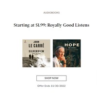 Starting at $1.99: Royally Good Listens