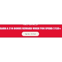 Earn A $10 Bonus Reward When You Spend $125+