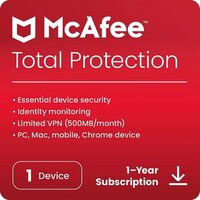 McAfee - Total Protection Android, Apple iOS, Mac OS, Windows, Chrome