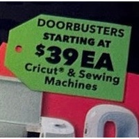 Cricut & Sewing Machines Starting at $39