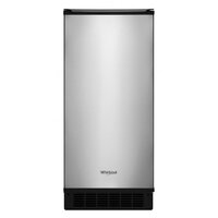 Whirlpool 15" Fingerprint Resistant Stainless Steel Ice Maker