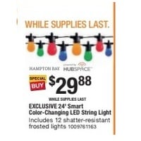 Hubspace 24-ft Smart Color-Changing LED String Light