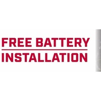 Free Battery Installation