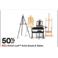 50% off Artist loft Artist Easels & Tables